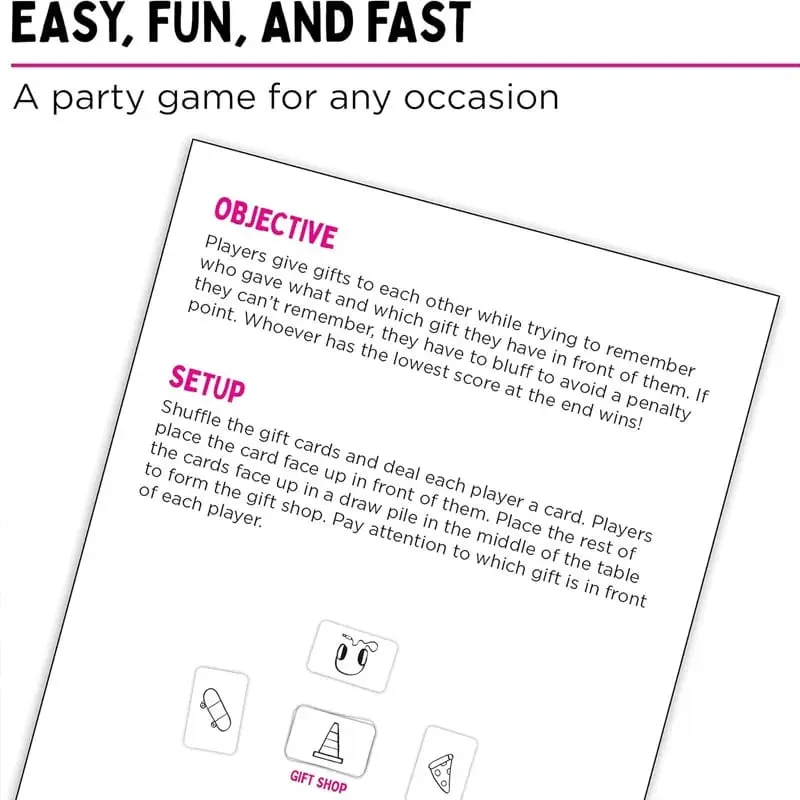 #@That's Not A Hat-Fun Bluffing & Memory Party Game for All Ages Components | Ideal for Family Gatherings | Great Replay Value — image 5
