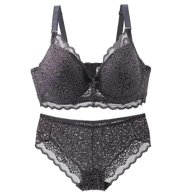 2024 novos conjuntos de sutiã preto branco cinza vermelho azul bege 34/75 36/80 38/85 40/90 42/95 44/100 bcde roupa interior para lingerie feminina — image 4