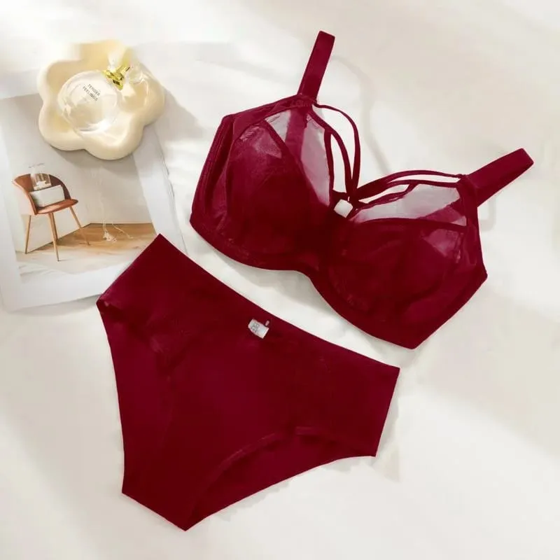 C d e f g h i j k copo 34 36 38 40 42 conjunto de sutiã roupa interior push up sutiã lingerie 2 peças conjuntos plus size feminino senhoras lingeries — image 2