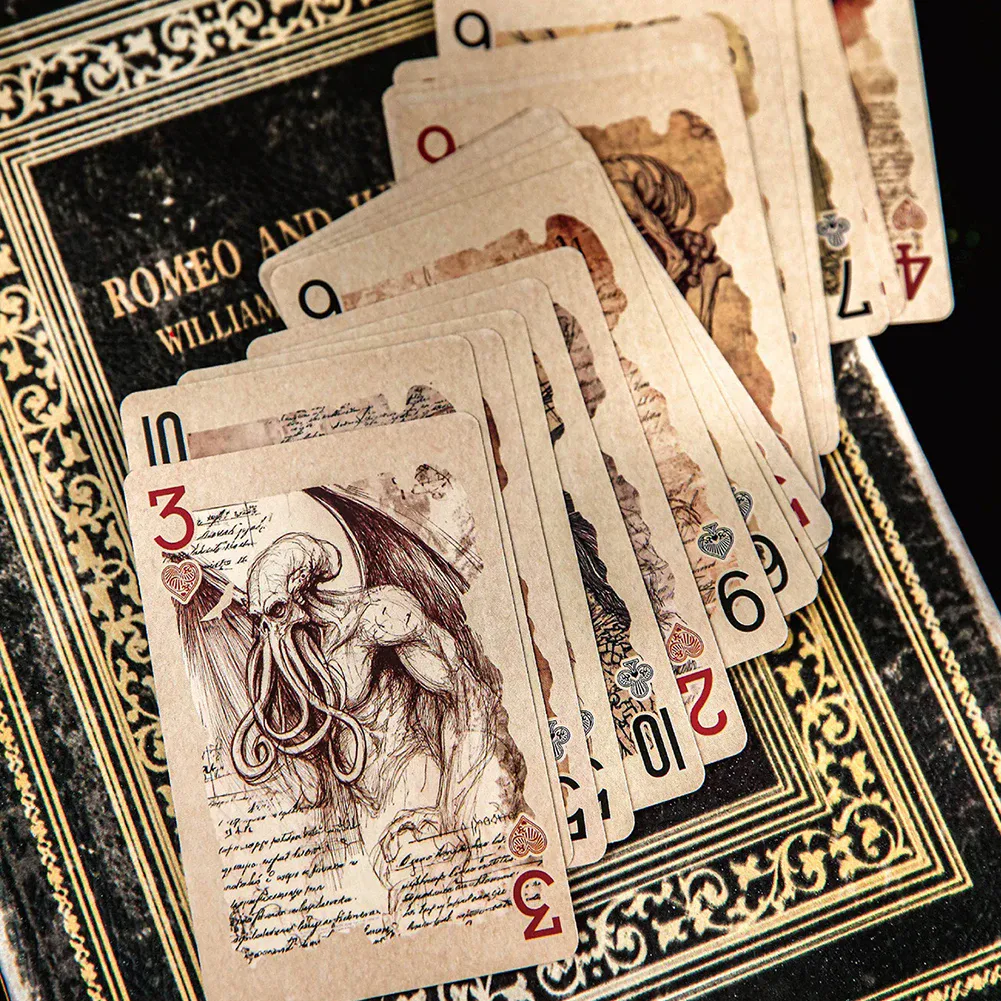 For Cthulhu Mythos Playing Cards High-Value Monster Illustrated Cards for Friends' Gatherings Board Game Cards Poker Cards — image 1
