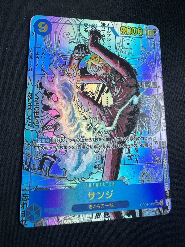 ONE PIECE Roronoa Zoro Monkey D. Luffy DIY Hjemmelavet samlingskort engelsk japansk version Legetøj Julefødselsdagsgave — image 23