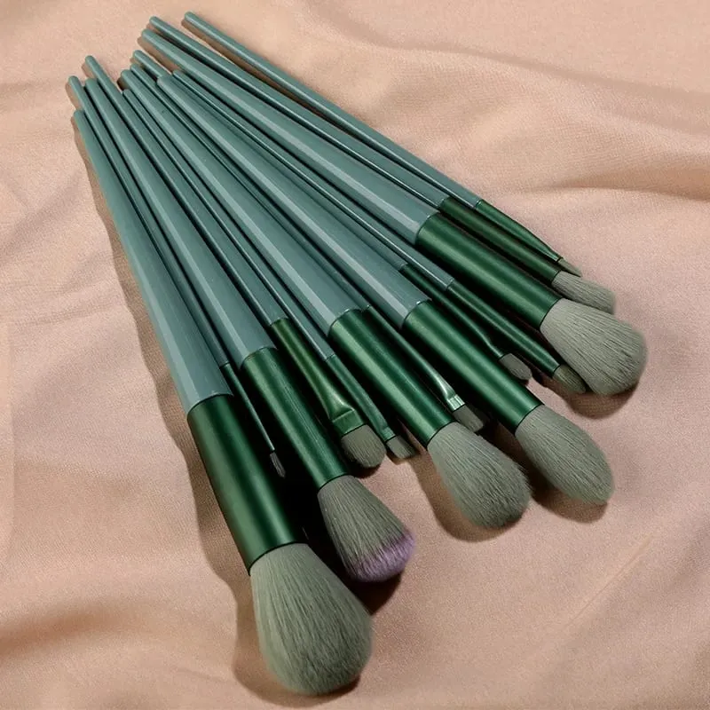 13Pcs Makeup Brushes Set Eye Shadow Foundation Women Cosmetic Powder Blush Blending Beauty Make Up Tools For Beginner Hotting