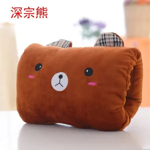 Generic Cartoon Plush Hand Warmer Pillow Soft Warm Hand Insert Cushion Office Nap Support Gift For Adults — image 18