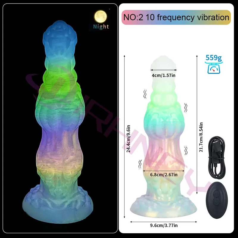 Vibrator Anal Dildos for Women Masturbator Consolador Silicone 10 Frequency Vibrador Anal Plug 18+ G Spot Clitoral Stimulator — image 9