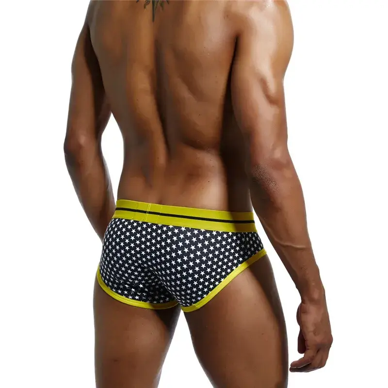 Panlalaking Underwear Briefs Cotton Printed Sexy Men Boxer Brief Slips Cueca Masculina Panties Calcinha Calzoncillos Hombre Breathable — image 16