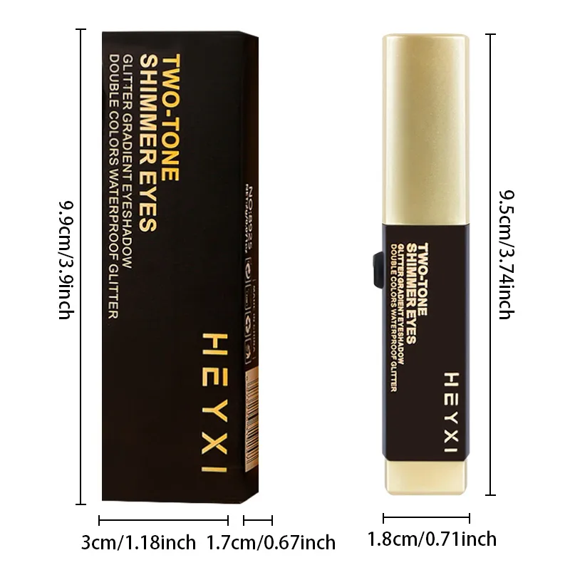 Double Color Eye Shadow Stick Naturally Tinged Not Easy to Mottle Off Makeup Pure Color Create Natural Makeup Effect — image 6