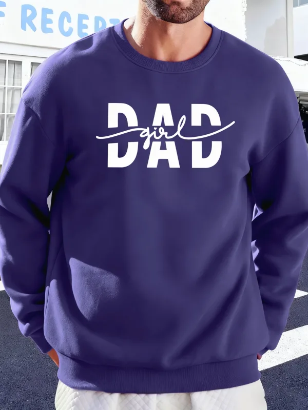 Pai menina carta criatividade impressão pulôver masculino outono quente sweatshirts oversized velo hoodies macio casual streetwear masculino — image 11