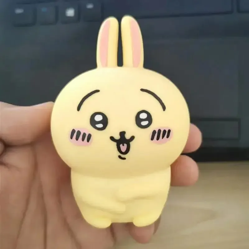 Kawaii Chikawa Bedroom Desktop Decoration Hachiware Usagi Cartoon Vinyl Doll Night Light Luminous Toy Surprise Girl Gifts — image 6