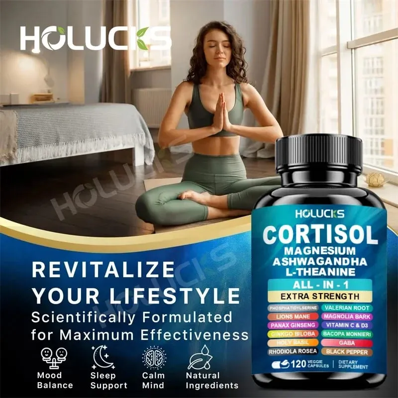 Koop er 1, krijg er 1 gratis! Premium Cortisol-capsules ondersteunen het evenwicht in hormonen, verminderen opvliegers en bevorderen een goede nachtrust. Niet-GMO