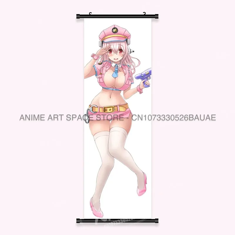 Video game Wall Artwork Canvas Scrolls Picture Anime Movie Role Poster Hanging Painting Print Home Decoration For SUPER SONICO — image 37