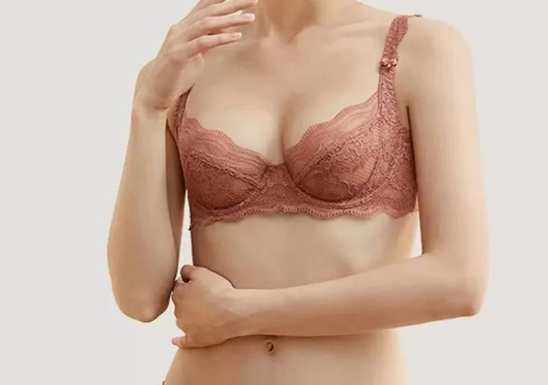 Nový příchod Viktoriánský styl Ultra tenká sada spodního prádla s krajkou Push Up Měkká kostice Gather Lift Nevycpaná Pohodlná prodyšná sada podprsenky — image 9