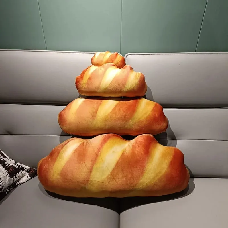 Giant Pillow Simulation Kawaii Big Bread Plush Pillow Doll Soft Cute Food Cushion Toys for Kids Children Birthday Christmas Gift — image 4