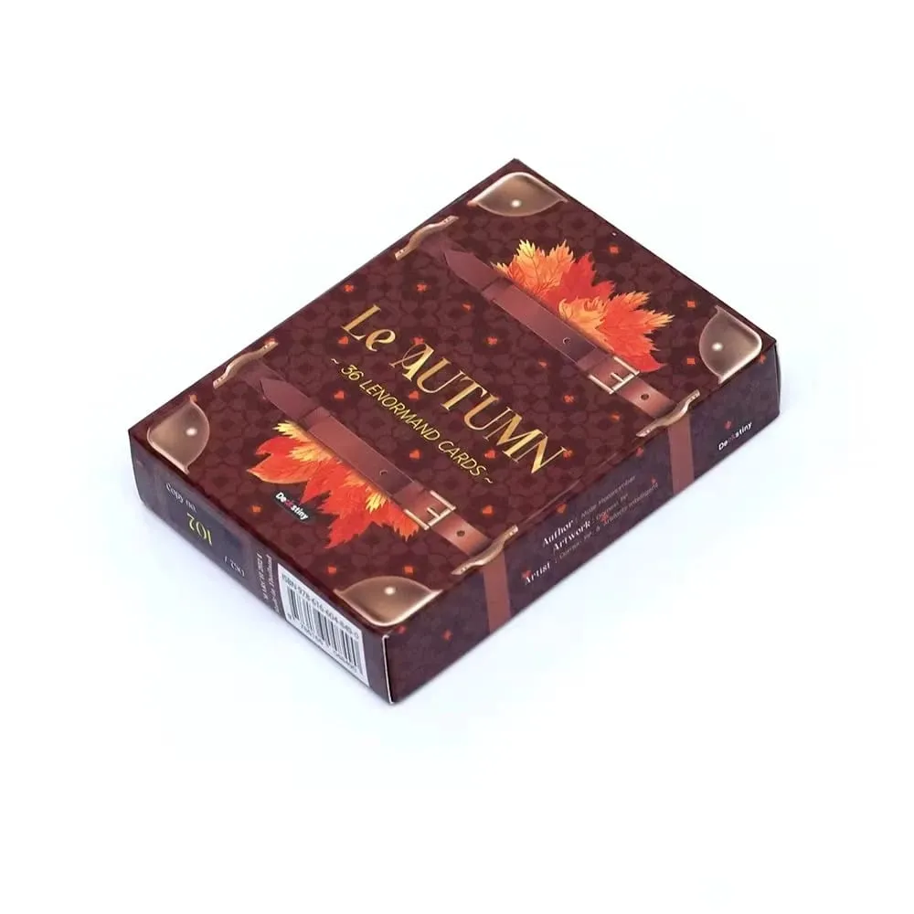 Nuovo Le Autumn Tarot 36 Lenormand Cards Deck Board Gioco Tarocchi Carta Divertente Delicato Rifornimenti Del Partito per la Famiglia Regalo Del Partito — image 4