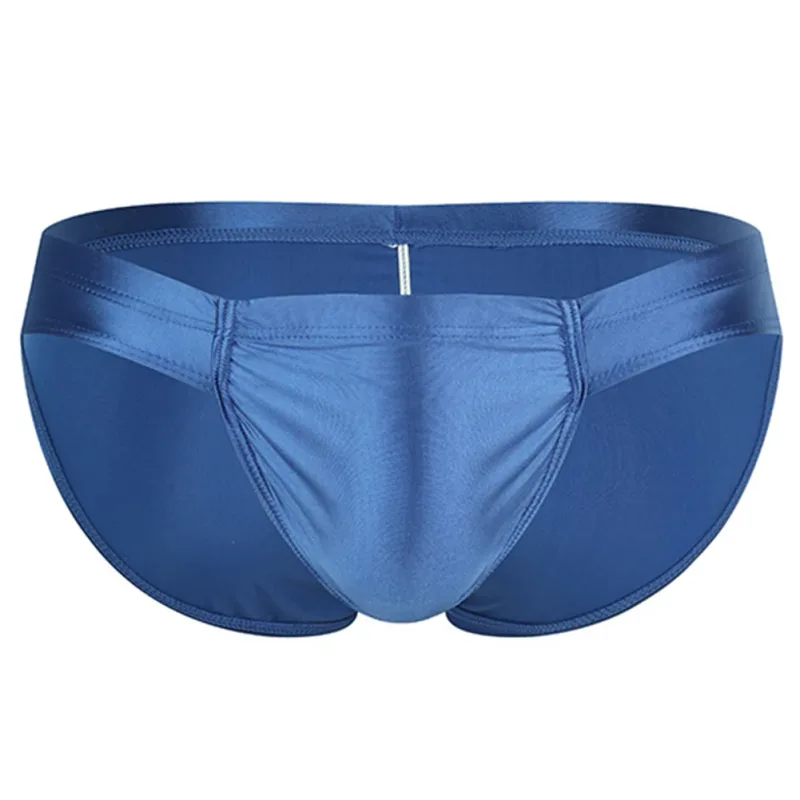 Homens óleo brilhante brilhante muito quente lingerie cintura baixa cuecas respirável para homem unissex calcinha cuecas roupas masculinas — image 2