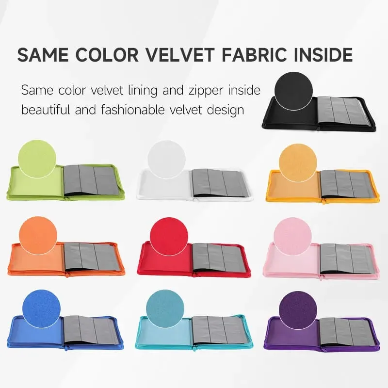 9/12 Pocket Zipper Card Binder Trading card album Durable Side Loading Card for mtg tcg for pokemon for yugioh for football — image 4