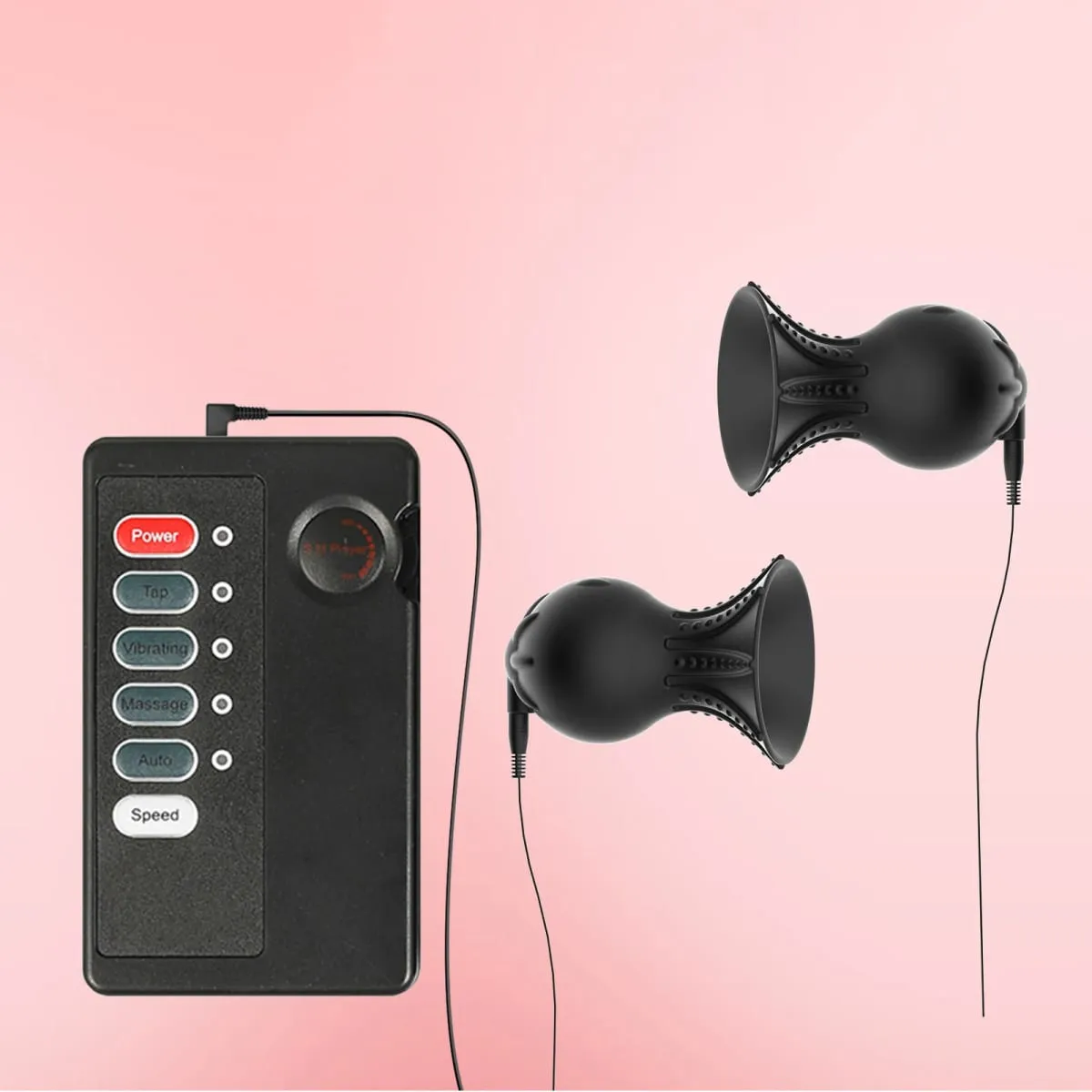 Electric Shocker Breast Pump Enlargement For Women Nipple Sucker Clitoris Suction Bondage E-stim Erotic Sex Toy Bdsm — image 1