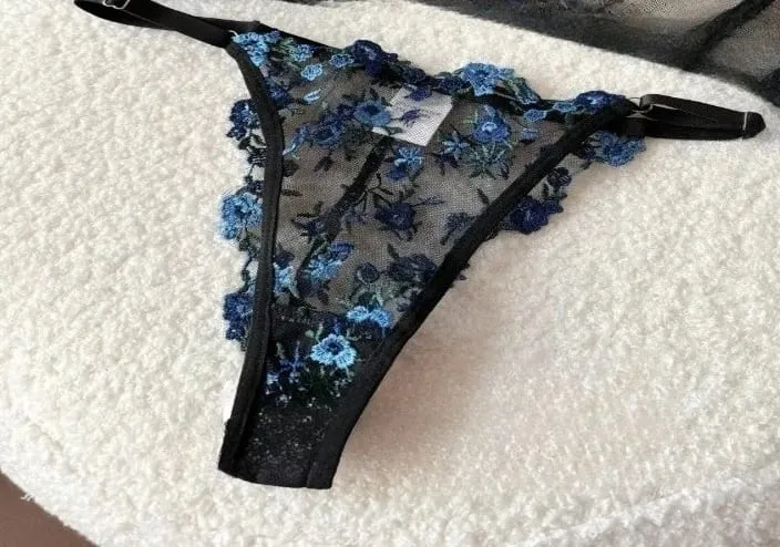 Women Sexy Lace Embroidered Ultra Thin Sheer Unpadded Underwire Push Up Bra Lightweight Soft Exquisite Lingerie Sizes 32-38 — image 14