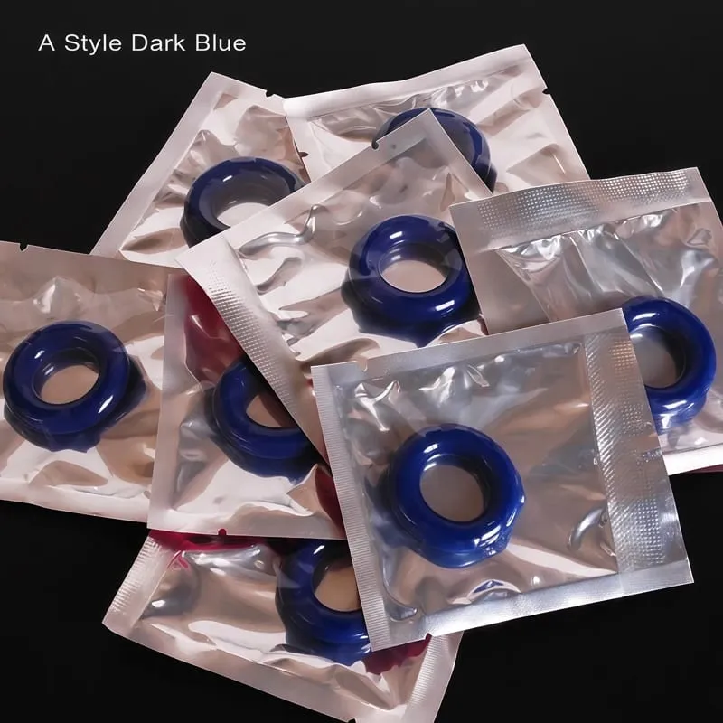 Intimate Goods For Men 5-100PC Ejaculation Delay Silicone Lock Sperm Ring Sex Adult Game Toys Erotic Cock Ring Exotic Accessorie — image 18