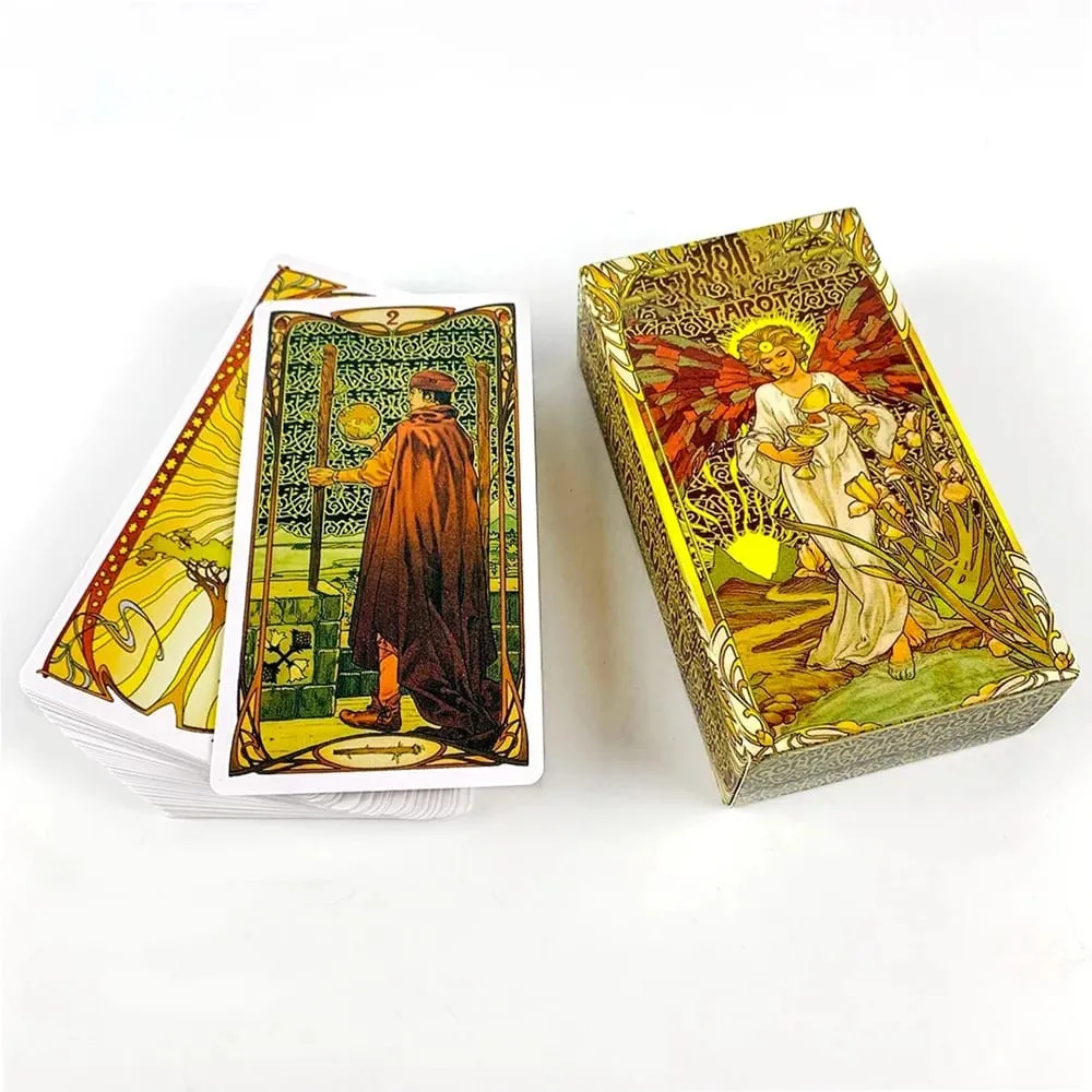 Hot-selling Tarot Deck 78pcs Cards Mystical Artwork Durable & Portable Perfect For Spiritual Guidance & Collectors — image 3