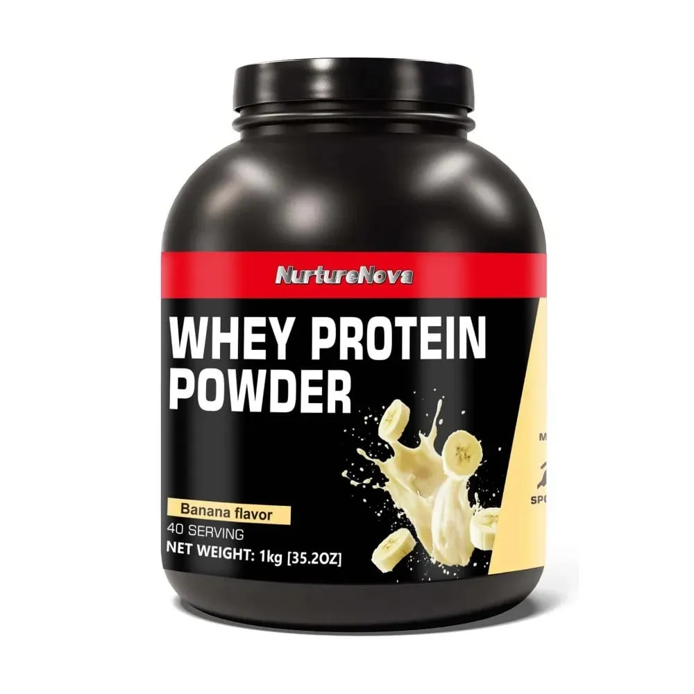 NurtureNova Whey Protein Powder 40 Servings Protein Drink Mix for Adults Chocolate Matcha Strawberry Flavor Daily Nutrition — image 5