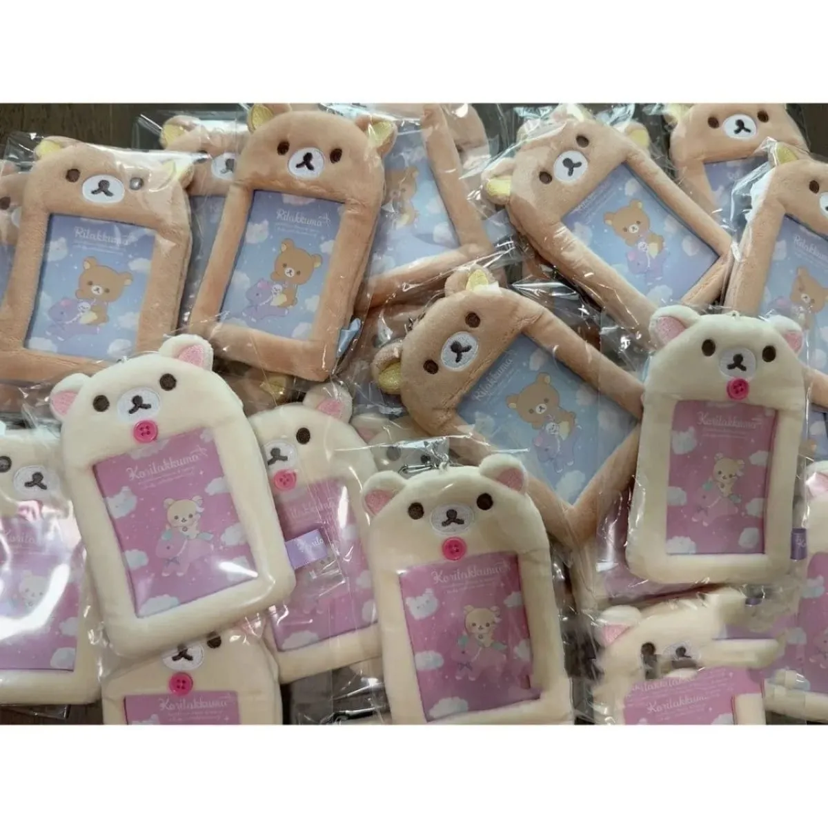 Rilakkuma-Plüschtiere, Ausweishalter, Schlüsselanhänger, neuer Anime-Relax-Bär, Passhülle, Schlüsselanhänger, Schulbus, Bankkarten, Taschen, Anhänger, Geschenk — image 6