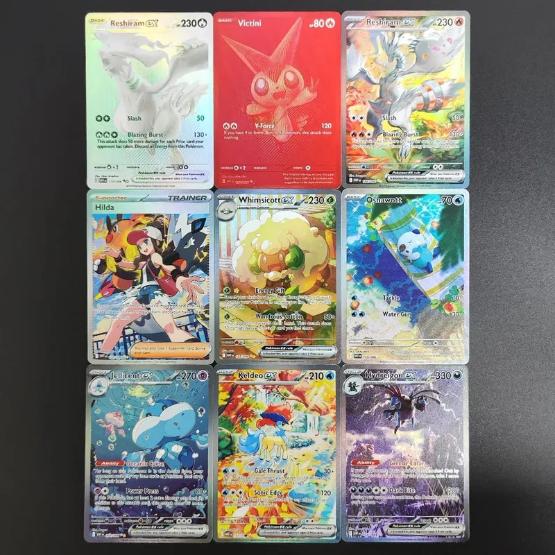 Pokemon Card PTCG Foil Proxy English Gengari Rayquaza Vmax Giratian Lugia V Mew Latias Latios EX Collectibles Trading Card Game