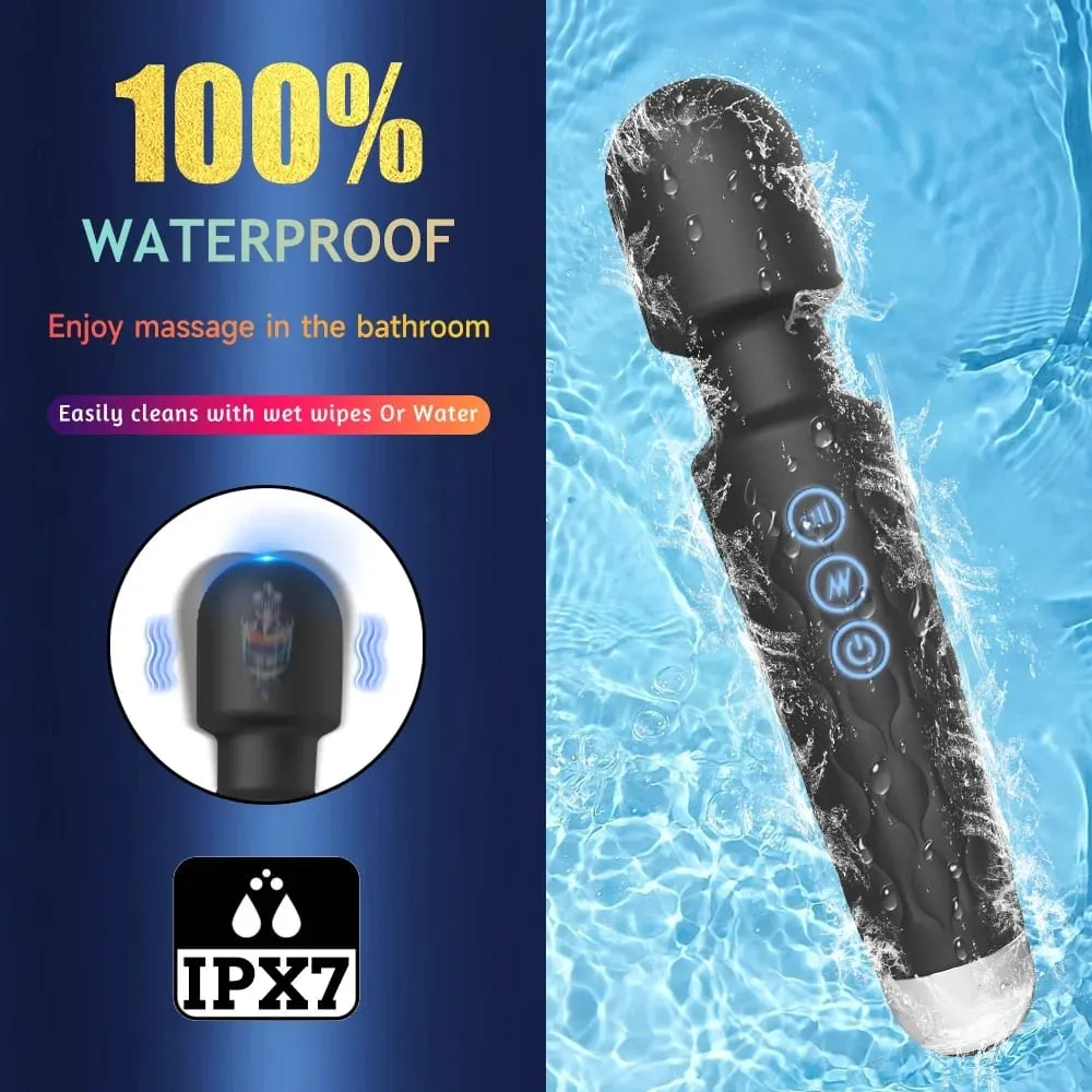 Powerful G-Spot Vibrator Female Clitoris Stimulator Dildo AV Magic-Wand Vagin Massager Masturbator Sex Toys for Women Erotic 18+ — image 5