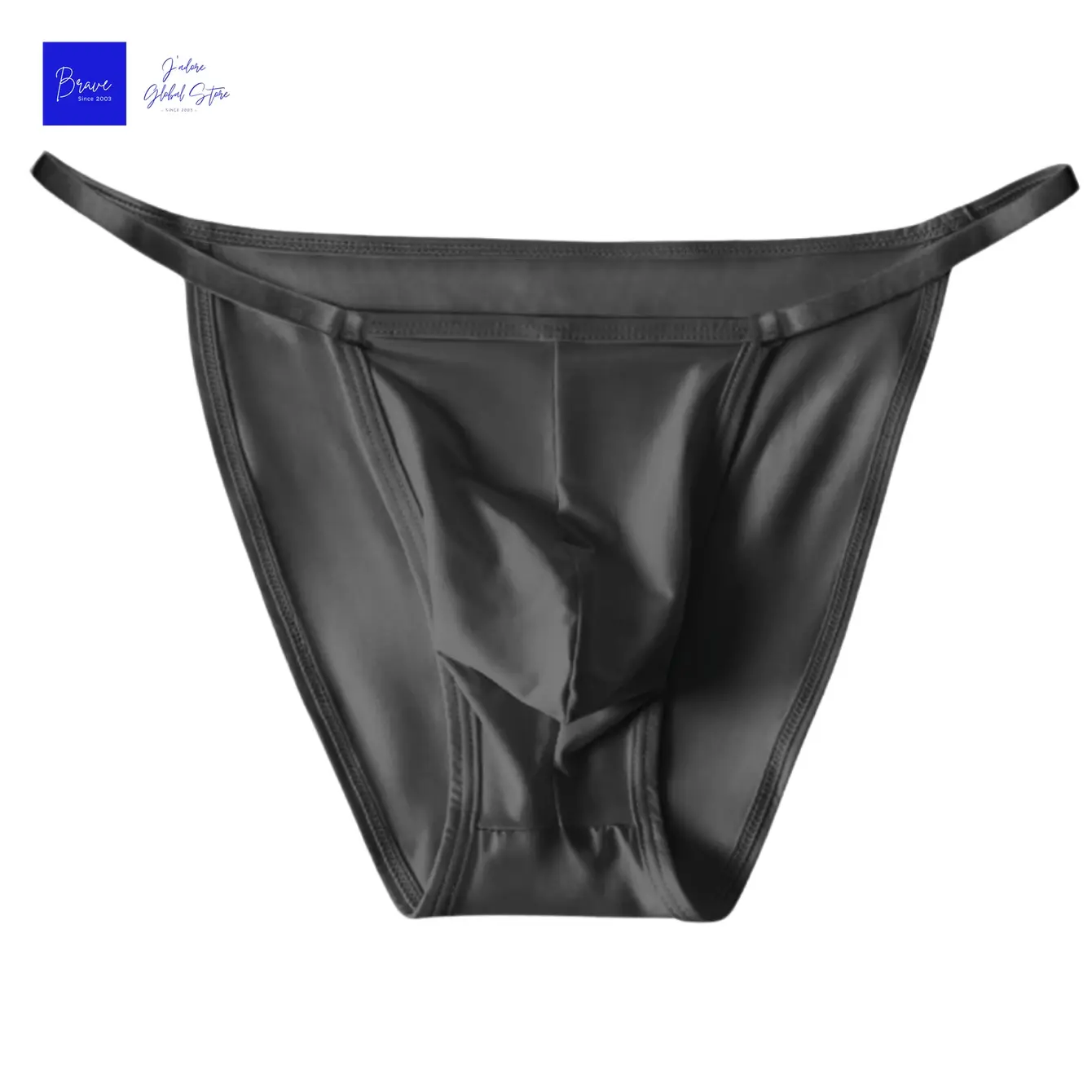 1pc Sexy Men Underwear Briefs Underpants Nylon Quick Dry Men's Briefs Bikini Slip Men's Tanga Briefs Mens Sexy Underwear U Pouch