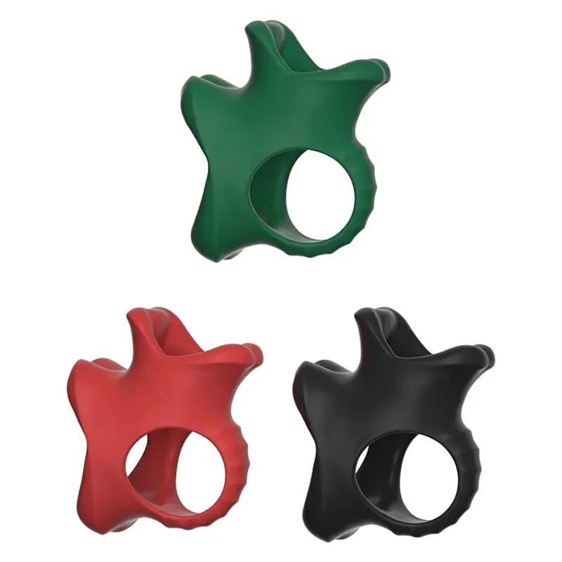Sexy lip Mouth Penis Ring Male Penis Enlarger Extender Testicle Restraint Cock Ring Lock the Sperm Male Penis Training Sex Toys — image 1