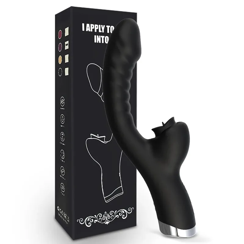 3 in 1 Tapping Flapping Vibrator Anal Sex Clitoris Clit Sucker Stimulator Sex Toys Female Licking Sucking Vibrators Adult Goods — image 10
