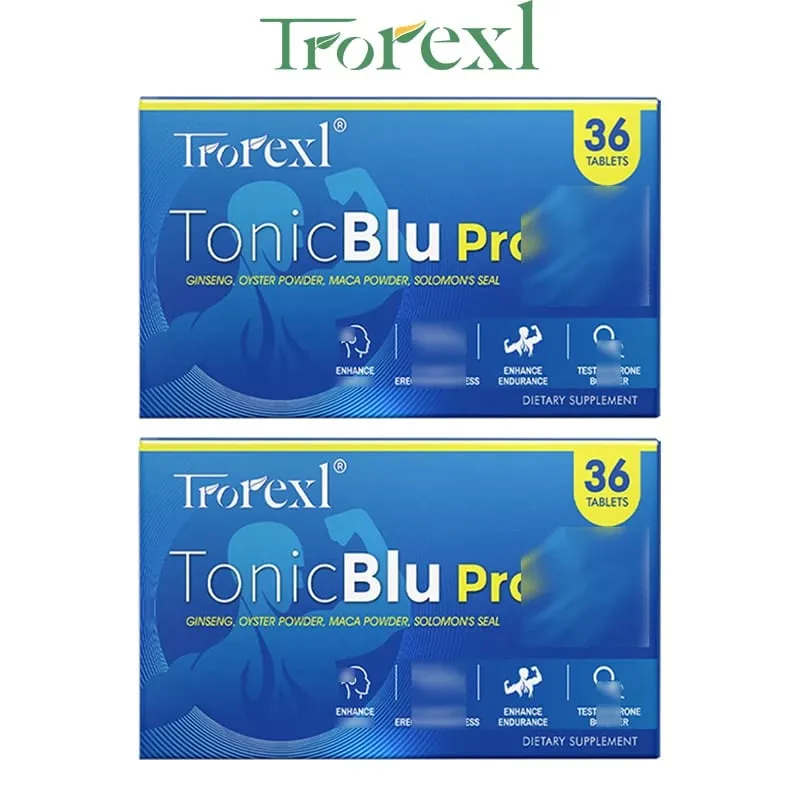 36-360 Comprimidos Azuis Comprimidos Produto de Saúde Men Power Fórmula Clinicamente Comprovada