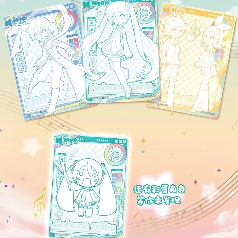 Genuine Hatsune Miku Card First Package Series Animation Game Collection Card SE Peripheral Children's Toys Girl Gifts — image 5