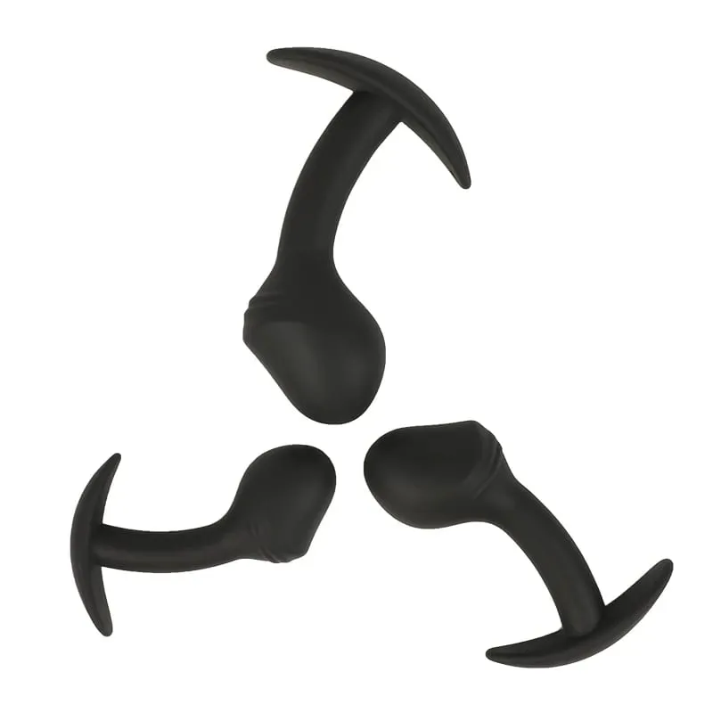 Artificial Anal Plug Vaginal Butt Dilator Lalaki Anus Prostate Massage Malaking Dildo Babae Masturbator Mag-asawa Mga Larong Pang-aakit Mga Laruan — image 1