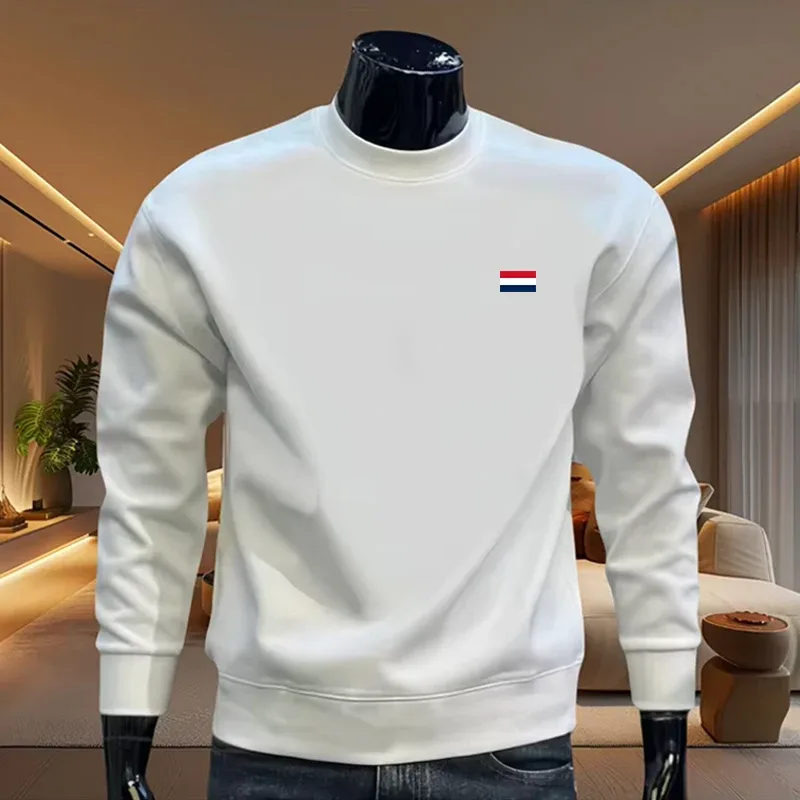 2026 Spring Autumn Outdoors New Fashion Quality Hot Sales Sports Comfortable Casual Men's Sweatshirts Print O-Neck Tops Jogging — image 2