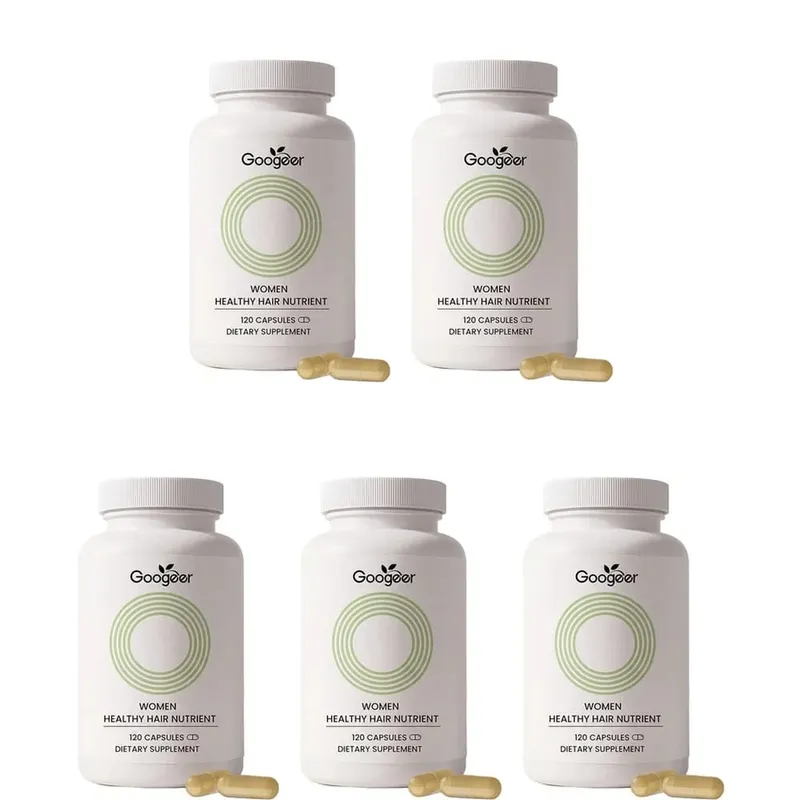Women Hair Growth Support Capsules with Biotin Zinc Selenium Vitamins A C D3 E for Stronger Healthy Looking Hair 120 Capsules — image 11