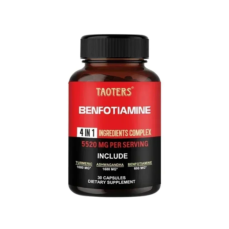 600 Mg Benfotiamine Capsules - Tumutulong sa Pagpapanatili ng Malusog na Metabolismo ng Glucose at Sinusuportahan ang Mga Supplement sa Kalusugan ng Nervous System — image 8