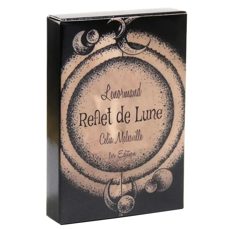 Lenormand Reflet De Lune Carte Lenormand Tarocchi Mazzo Giochi di carte Oracle per divertimento per adulti Giochi per adulti Articoli per feste Regalo