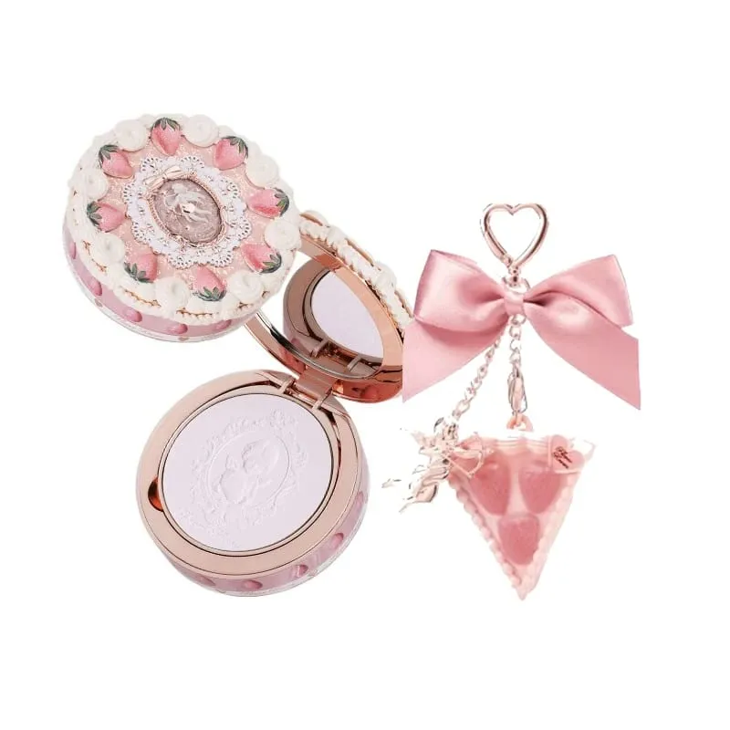 Flower Knows Strawberry Cupid Collection Makeup Set Pressed Powder Solid Perfume Makeup Kit for Women Full Kit Teenagers Make up — image 3