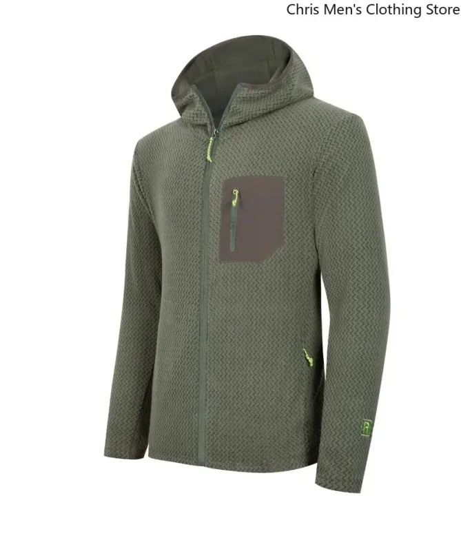 Casacos masculinos com zíper de alta qualidade para outono/inverno, elegantes e versáteis, casacos quentes com capuz, casuais, esportivos, fitness — image 6