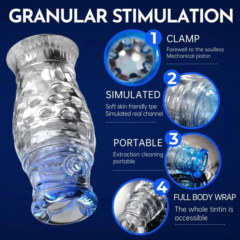 Masturbation Cup Lalaki Masturbators Double Head Vagina Real Pocket Pussy Penis Endurance Exercise Vacuum Sex Toys Para sa Matanda 18 — image 3