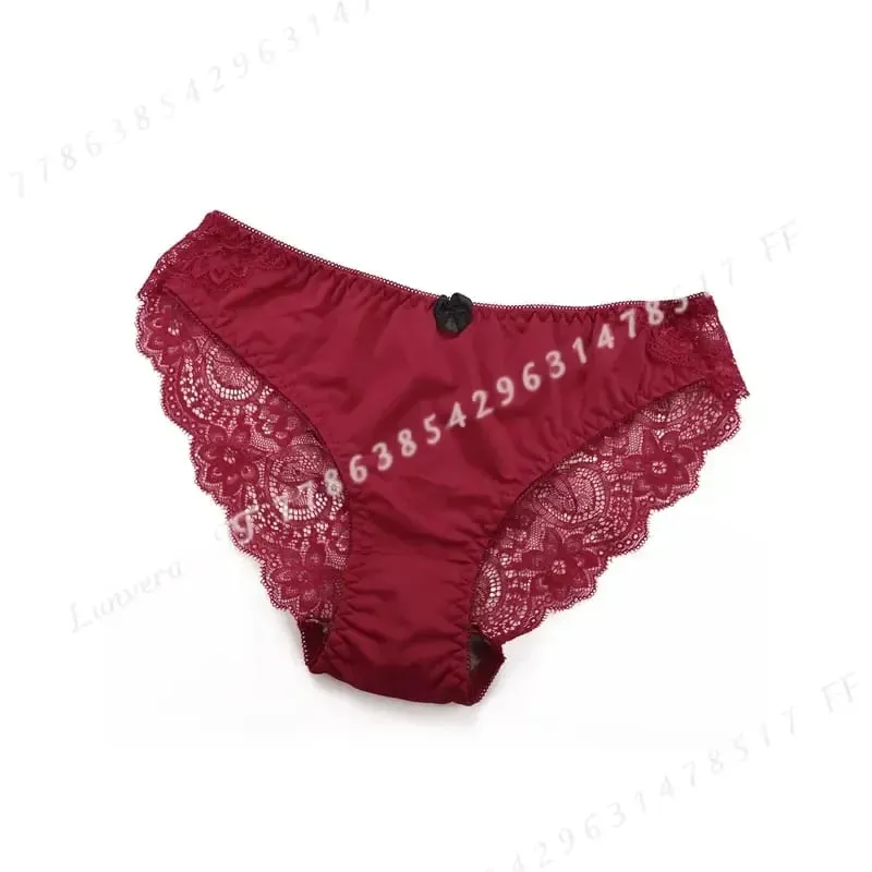 Sexy Red 2 Piece Lingerie Set Front Button Push Up Bra Beautiful Butterfly Back Fashion Women Underwear A2120 — image 5