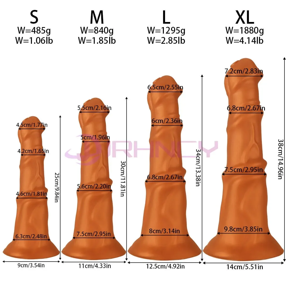 Enorma långa anala dildos Sexleksak 18+ Kvinnor Silikon Analplugg Häststil Penis Stor S-XXL Butt Plug Prostatamassage Analvidgning — image 2