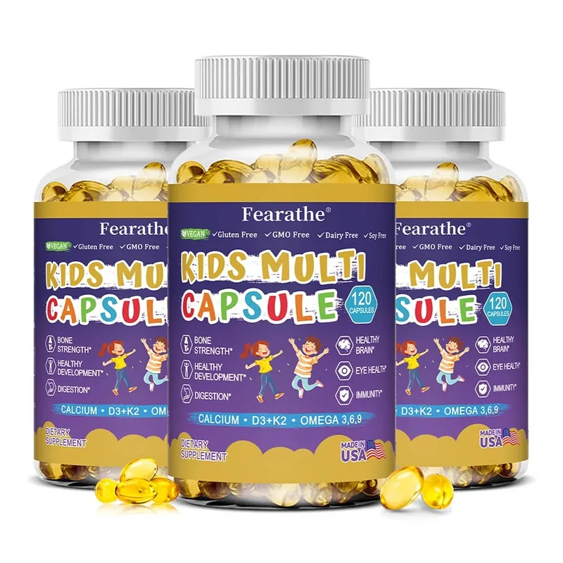 Kids Complete Nutrition Gummies na may Vitamin D3 Zinc at Iodine para sa Immune Support at Growth Support 60 Gummies — image 11