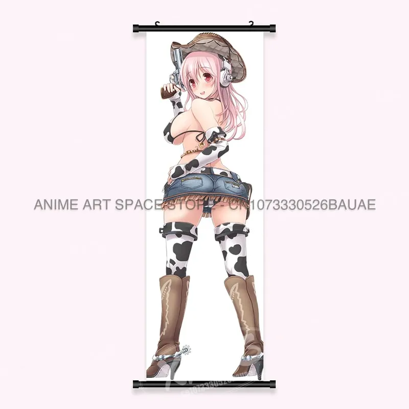 Video game Wall Artwork Canvas Scrolls Picture Anime Movie Role Poster Hanging Painting Print Home Decoration For SUPER SONICO — image 32