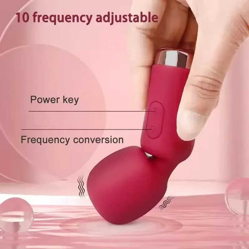 Napakahusay na AV Vibrator Babae G Spot Clitoris Stimulator Magic Wand Vangin Nipple Massager Dildo Masturbator Sex Toy para sa Babae 18+ — image 2