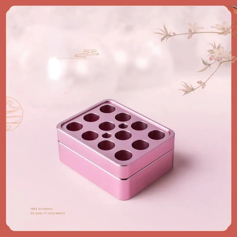 Diy Handmade Lipstick Material 12-hole Aluminum Sample Mold Self-made 9.3mm Small Sample Tube Lipstick Empty Tube Set — image 4