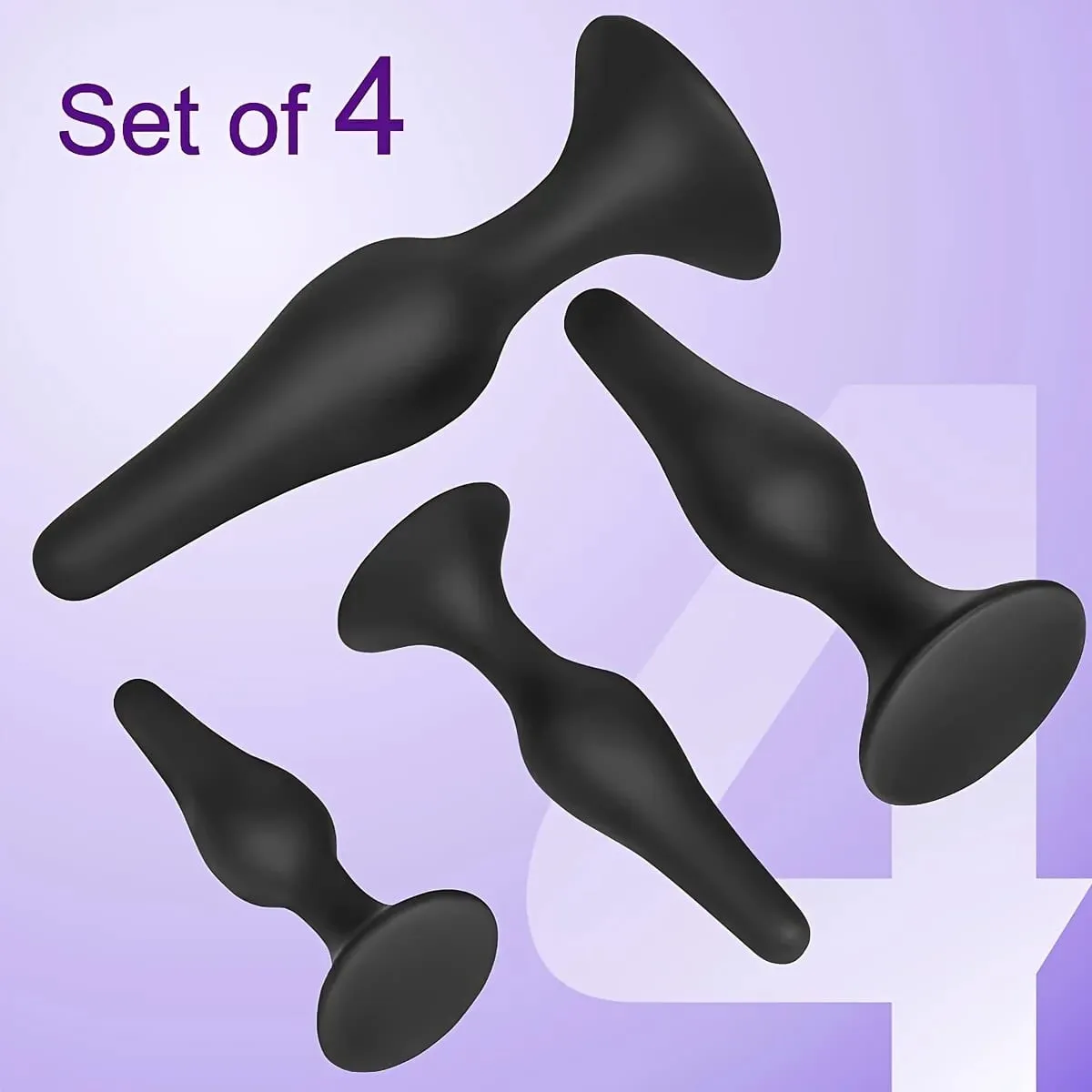 Beginner Silicone Butt Plug Anal Plug for Men Women Prostate Massager for Gay Mini Anal Bullet Masturbator Sex Toy for Men — image 2