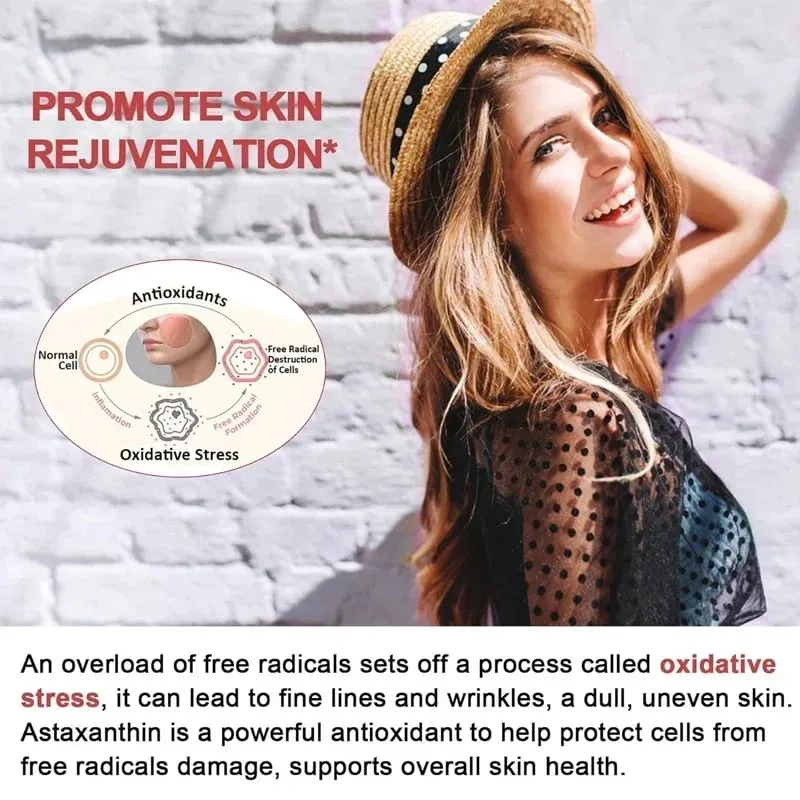 Astaxantina - Promove a saúde cardiovascular, acelera o metabolismo, apoia a saúde das articulações oculares e da pele — image 7