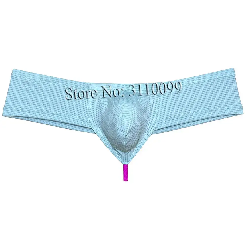 Cueca boxer masculina hip hop calcinha 1/3 nádegas biquíni roupa íntima definitiva — image 5