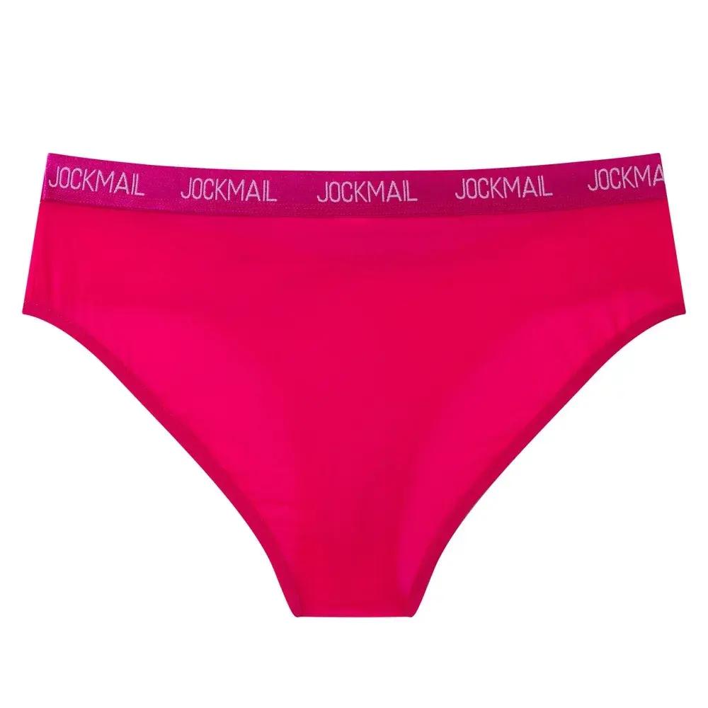 Jockmail Intimo da uomo Vita bassa Lettera sexy Sport traspirante Estate Slip in seta di ghiaccio Borsa grande in nylon Tinta unita Mutandine da uomo — image 40